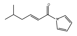 2-Hexen-1-one, 5-methyl-1-(1H-pyrrol-1-yl)-, (2E)-