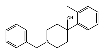4-Piperidinol, 4-(2-methylphenyl)-1-(phenylmethyl)-