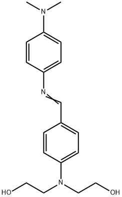 Ethanol, 2,2'-[[4-[[[4-(dimethylamino)phenyl]imino]methyl]phenyl]imino]bis- (9CI) Structure