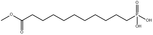 Undecanoic acid, 11-phosphono-, 1-methyl ester, 83905-96-8, 结构式