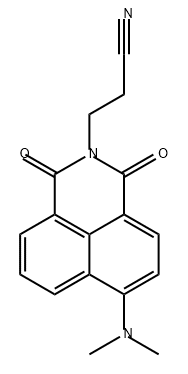 1H-Benz[de]isoquinoline-2(3H)-propanenitrile, 6-(dimethylamino)-1,3-dioxo-