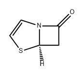 4-Thia-1-azabicyclo[3.2.0]hept-2-en-7-one, (5R)- 化学構造式
