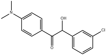 3-Chloro-4''-dimethylaminobenzoin 结构式