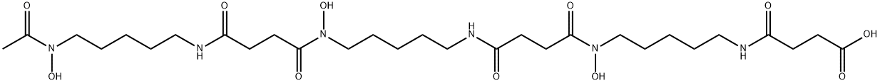 N-succinyldesferrioxamine B Structure