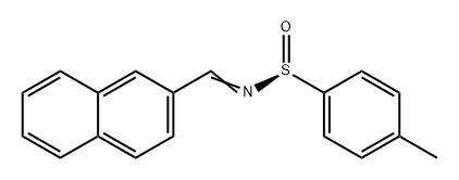 Benzenesulfinamide, 4-methyl-N-(2-naphthalenylmethylene)-