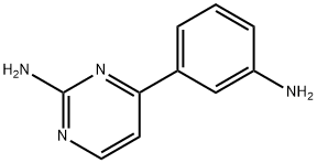 4-(3-Aminophenyl)pyrimidin-2-amine Structure