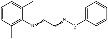 2-Propanone, 1-[(2,6-dimethylphenyl)imino]-, 2-phenylhydrazone
