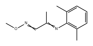 Propanal, 2-[(2,6-dimethylphenyl)imino]-, O-methyloxime