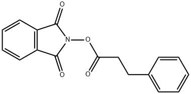 1,3-二氧代异吲哚啉-2-基 3-苯基丙酸酯 结构式