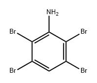 2,3,5,6-四溴苯胺, 84483-23-8, 结构式