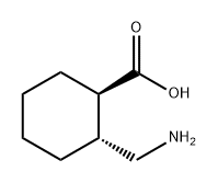 Cyclohexanecarboxylic acid, 2-(aminomethyl)-, trans- (9CI) Structure