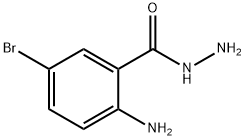 Benzoic acid, 2-amino-5-bromo-, hydrazide Structure