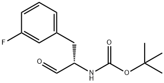 Carbamic acid, N-[(1S)-2-(3-fluorophenyl)-1-formylethyl]-, 1,1-dimethylethyl ester