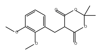 1,3-Dioxane-4,6-dione, 5-[(2,3-dimethoxyphenyl)methyl]-2,2-dimethyl-
