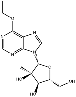 Inosine, 6-O-ethyl-2'-C-methyl- (9CI) 结构式