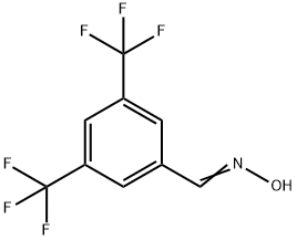 Benzaldehyde, 3,5-bis(trifluoromethyl)-, oxime Struktur