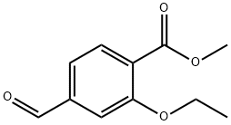 Benzoic acid, 2-ethoxy-4-formyl-, methyl ester Struktur