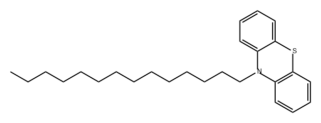 10H-Phenothiazine, 10-tetradecyl- Structure