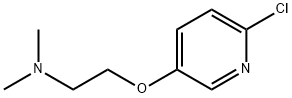 {2-[(6-Chloropyridin-3-yl)oxy]ethyl}dimethylamine 结构式
