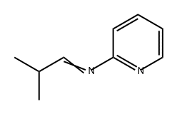 2-Pyridinamine, N-(2-methylpropylidene)- Struktur
