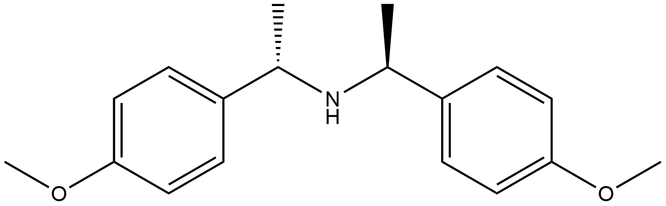 (S)-bis((S)-1-(4-methoxyphenyl)ethyl)amine,850790-52-2,结构式