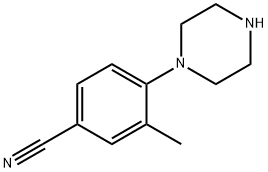 3-methyl-4-(piperazin-1-yl)benzonitrile|