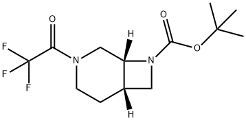 3,8-Diazabicyclo[4.2.0]octane-8-carboxylic acid, 3-(2,2,2-trifluoroacetyl)-, 1,1-dimethylethyl ester, (1R,6S)-
