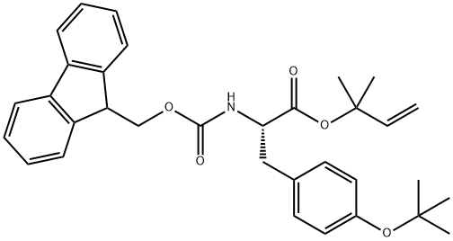 L-Tyrosine, O-(1,1-dimethylethyl)-N-[(9H-fluoren-9-ylmethoxy)carbonyl]-, 1,1-dimethyl-2-propen-1-yl ester