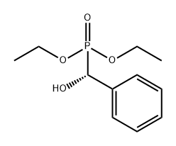 Phosphonic acid, P-[(R)-hydroxyphenylmethyl]-, diethyl ester Structure