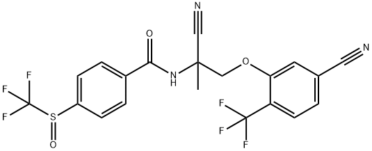 Monepantel sulfoxide Structure
