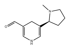 3-Pyridinecarboxaldehyde, 1,4-dihydro-5-[(2S)-1-methyl-2-pyrrolidinyl]-