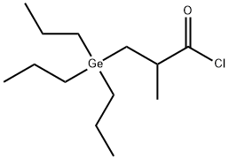 Propanoyl chloride, 2-methyl-3-(tripropylgermyl)-