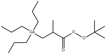 Propaneperoxoic acid, 2-methyl-3-(tripropylgermyl)-, 1,1-dimethylethyl ester
