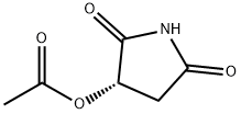 2,5-Pyrrolidinedione, 3-(acetyloxy)-, (3S)-,85319-59-1,结构式