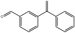 Benzaldehyde, 3-(1-phenylethenyl)- 结构式