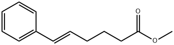 5-Hexenoic acid, 6-phenyl-, methyl ester, (5E)- Structure