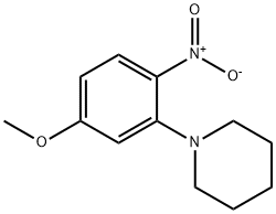 Piperidine, 1-(5-methoxy-2-nitrophenyl)-,854044-31-8,结构式