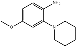 4-Methoxy-2-(piperidin-1-yl)aniline Structure