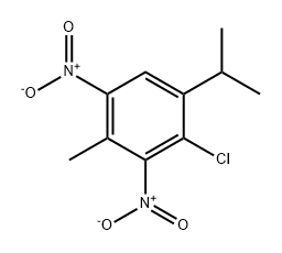 Benzene, 2-chloro-4-methyl-1-(1-methylethyl)-3,5-dinitro-