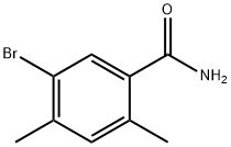 5-Bromo-2,4-dimethylbenzamide 结构式