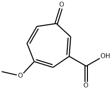 1,4,6-Cycloheptatriene-1-carboxylic acid, 6-methoxy-3-oxo-