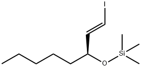 Silane, [[(1S)-1-[(1E)-2-iodoethenyl]hexyl]oxy]trimethyl-,85549-67-3,结构式