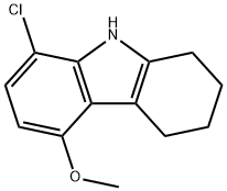 1H-Carbazole, 8-chloro-2,3,4,9-tetrahydro-5-methoxy-