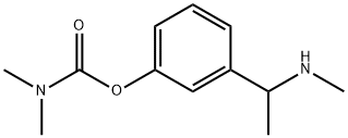 3-(1-(Methylamino)ethyl)phenyl dimethylcarbamate Struktur