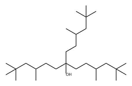 7-Tridecanol, 2,2,4,10,12,12-hexamethyl-7-(3,5,5-trimethylhexyl)- Structure