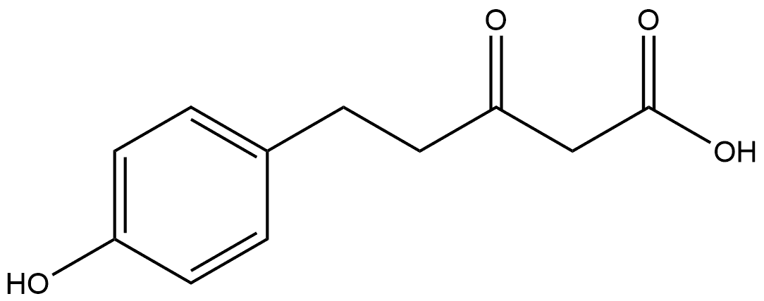 Benzenepentanoic acid, 4-hydroxy-β-oxo- 结构式