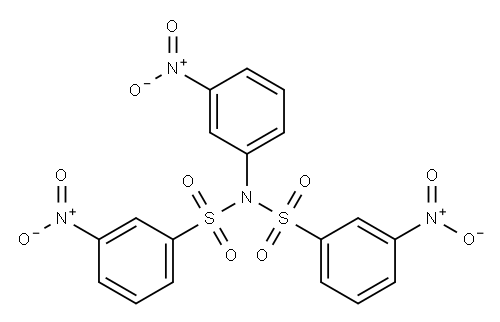 Benzenesulfonamide, 3-nitro-N-(3-nitrophenyl)-N-[(3-nitrophenyl)sulfonyl]-