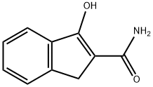 1H-?Indene-?2-?carboxamide, 3-?hydroxy- Struktur