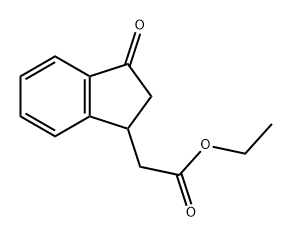 1H-Indene-1-acetic acid, 2,3-dihydro-3-oxo-, ethyl ester