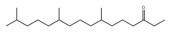 3-Hexadecanone, 7,11,15-trimethyl- Structure